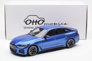 BMW i4 M50 G26 Sininen Otto 1:18 OT453 Hartsi — kuva 6 / 6