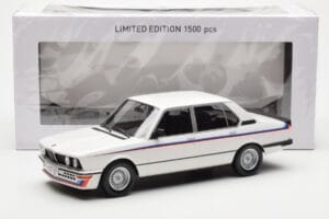 BMW M535i E12 Valkoinen Norev 1:18 183265 Metalli — kuva 5 / 5