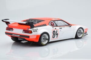 BMW M1 Equipe Dominique Lacaud #84 H. Stuck / Burger / D. Lacaud 24 Hours of Le Mans 1980 Minichamps 1:18 155802984 Metalli — kuva 2 / 6