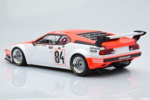 BMW M1 Equipe Dominique Lacaud #84 H. Stuck / Burger / D. Lacaud 24 Hours of Le Mans 1980 Minichamps 1:18 155802984 Metalli — kuva 5 / 6