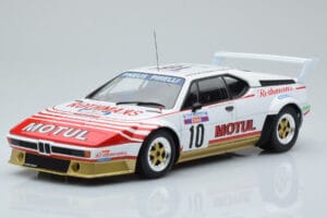 BMW M1 Motul #10 B. Darniche / A. Mahe Rally Tour de Corse 1982 IXO 1:18 18RMC114