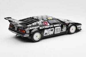 BMW M1 #111 Team MK Motorsport J-L. Witmeur / Krankenberg / Libert 24 Hours of Le Mans 1986 Minichamps 1:18 180862911 Metalli — kuva 3 / 8