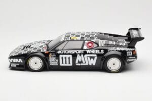 BMW M1 #111 Team MK Motorsport J-L. Witmeur / Krankenberg / Libert 24 Hours of Le Mans 1986 Minichamps 1:18 180862911 Metalli — kuva 4 / 8