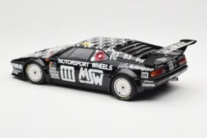 BMW M1 #111 Team MK Motorsport J-L. Witmeur / Krankenberg / Libert 24 Hours of Le Mans 1986 Minichamps 1:18 180862911 Metalli — kuva 7 / 8