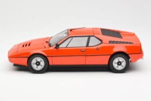 BMW M1 Oranssi Metallic Norev 1:18 183222 Metalli — kuva 4 / 8