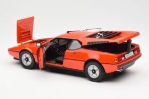 BMW M1 Oranssi Metallic Norev 1:18 183222 Metalli — kuva 5 / 8