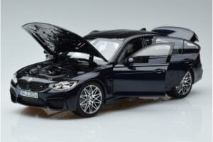 BMW M3 F80 Competition Sininen Norev 1:18 183236 Metalli — kuva 2 / 7