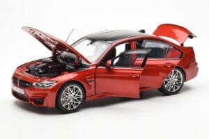 BMW M3 Competition F80 Sakhir Oranssi Norev 1:18 80432411553 Metalli — kuva 2 / 8