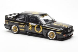 BMW M3 E30 #3 J. Richards Austrian Airlines ATCC 1987 AUTOart 1:18 88745 Metalli — kuva 6 / 8