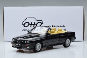 BMW M3 E30 Avoauto Musta Otto 1:18 OT1012 Hartsi — kuva 6 / 6