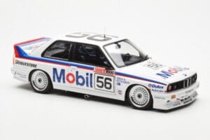 BMW M3 E30 #56 P. Brock / J. Richards Mobil Bathurst 1000 1988 AUTOart 1:18 88847 Metalli — kuva 6 / 9