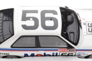 BMW M3 E30 #56 P. Brock / J. Richards Mobil Bathurst 1000 1988 AUTOart 1:18 88847 Metalli — kuva 8 / 9
