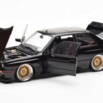 BMW M3 E30 Sport Evolution Musta Custom Wheels AUTOart 1:18 - image 2 of 8