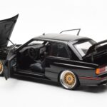 BMW M3 E30 Sport Evolution Musta Custom Wheels AUTOart 1:18 - image 5 of 8
