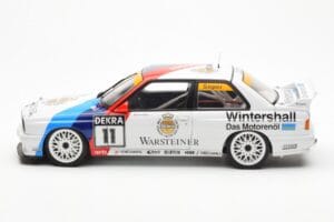 BMW M3 E30 #11 S. Soper Warsteiner DTM 1991 AUTOart 1:18 89146 Metalli — kuva 4 / 8