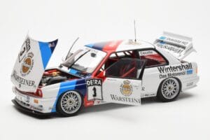 BMW M3 E30 #3 J. Cecotto Warsteiner DTM 1991 AUTOart 1:18 89145 Metalli — kuva 2 / 8