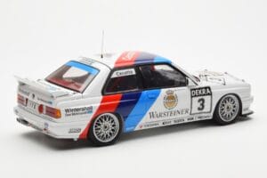 BMW M3 E30 #3 J. Cecotto Warsteiner DTM 1991 AUTOart 1:18 89145 Metalli — kuva 3 / 8