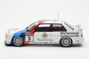 BMW M3 E30 #3 J. Cecotto Warsteiner DTM 1991 AUTOart 1:18 89145 Metalli — kuva 4 / 8