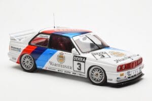 BMW M3 E30 #3 J. Cecotto Warsteiner DTM 1991 AUTOart 1:18 89145 Metalli — kuva 6 / 8