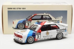 BMW M3 E30 #3 J. Cecotto Warsteiner DTM 1991 AUTOart 1:18 89145 Metalli — kuva 8 / 8