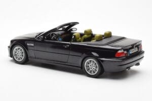 BMW M3 E46 Avoauto Musta Kyosho 1:18 80430024431 Metalli — kuva 7 / 8