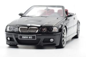 BMW M3 E46 Avoauto Musta Otto 1:18 OT380 Hartsi — kuva 6 / 9