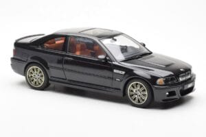 BMW M3 E46 Musta AUTOart 1:18 70541 Metalli — kuva 6 / 8