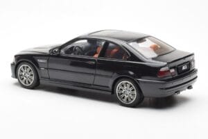 BMW M3 E46 Musta AUTOart 1:18 70541 Metalli — kuva 7 / 8