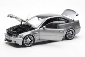 BMW M3 E46 CSL Harmaa Kyosho 1:18 80430302734 Metalli — kuva 2 / 8