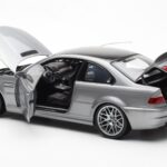 BMW M3 E46 CSL Harmaa Kyosho 1:18 - image 5 of 8