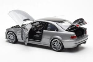 BMW M3 E46 CSL Harmaa Kyosho 1:18 80430302734 Metalli — kuva 5 / 8