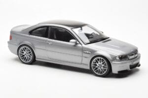 BMW M3 E46 CSL Harmaa Kyosho 1:18 80430302734 Metalli — kuva 6 / 8
