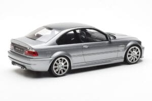 BMW M3 E46 CSL M Rims Silver Harmaa Metallic Otto 1:18 OT177B Hartsi — kuva 2 / 6