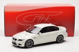 BMW M3 E90 Sedan Valkoinen GT Spirit 1:18 GT053 Hartsi — kuva 6 / 6