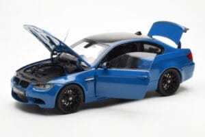 BMW M3 E92 Laguna Seca Blue Kyosho 1:18 08734LBL Metalli — kuva 2 / 8