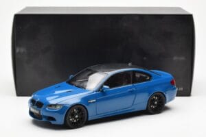 BMW M3 E92 Laguna Seca Blue Kyosho 1:18 08734LBL Metalli — kuva 8 / 8
