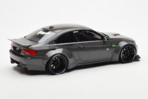 BMW M3 E92 LBWK Liberty Walk Harmaa GT Spirit 1:18 GT127 Hartsi — kuva 2 / 6