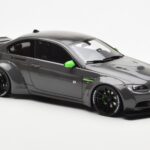 BMW M3 E92 LBWK Liberty Walk Harmaa GT Spirit 1:18 - image 4 of 6