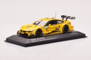 BMW M4 F82 DTM BMW Team RMG #16 T. Glock DTM 2016 Minichamps 1:43 410162416 Metalli — kuva 2 / 4