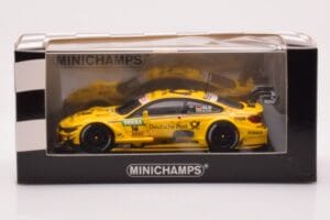 BMW M4 F82 DTM BMW Team RMG #16 T. Glock DTM 2016 Minichamps 1:43 410162416 Metalli — kuva 4 / 4
