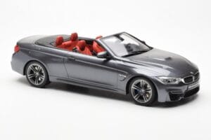 BMW M4 F83 Avoauto Harmaa GT Spirit 1:18 GT081 Hartsi — kuva 4 / 6