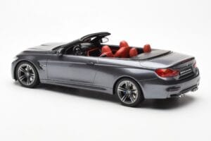 BMW M4 F83 Avoauto Harmaa GT Spirit 1:18 GT081 Hartsi — kuva 5 / 6