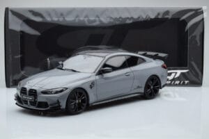 BMW M4 G82 AC Schnitzer Nardo Harmaa GT Spirit 1:18 GT376 Hartsi — kuva 5 / 5
