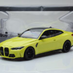 BMW M4 G82 Keltainen Jälleenmyyjäeditio Minichamps 1:18 - image 8 of 8