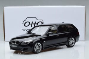 BMW M5 E61 Touring Musta Otto 1:18 OT1020 Hartsi — kuva 6 / 6