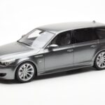 BMW M5 E61 Touring Harmaa Otto 1:18