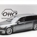 BMW M5 E61 Touring Harmaa Otto 1:18 - image 6 of 6