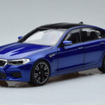 BMW M5 F90 Marina Bay Sininen Norev 1:18