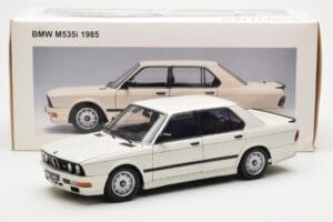 BMW M535i E28 Alpine Valkoinen AUTOart 1:18 75161 Metalli — kuva 10 / 10