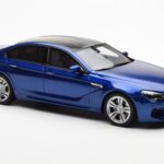 BMW M6 F06 Gran Coupe Sininen GT Spirit 1:18 - image 4 of 6